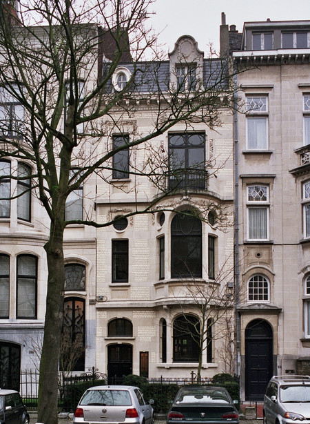 Avenue Molière 166, Ixelles, maison et atelier du peintre Firmin Baes (© urban.brussels)