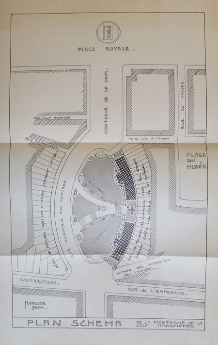 Ontwerp Kunstberg (© La Vie Intellectuelle, 1909, p. 324-327)