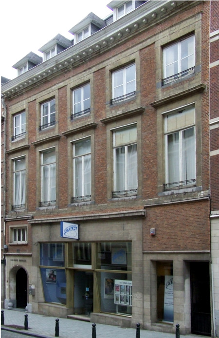 Allied Machinery of America, Bergstraat 52, Brussel ( © CM, foto 2014)