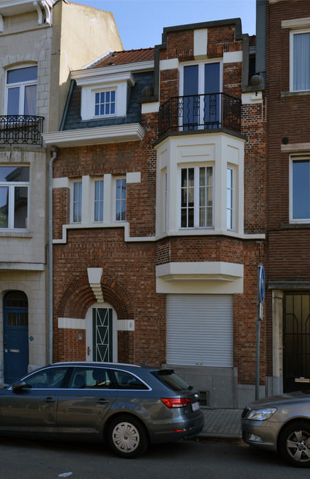 Charles Legrellestraat 8, Etterbeek, gevel ( © CM, foto 2017)