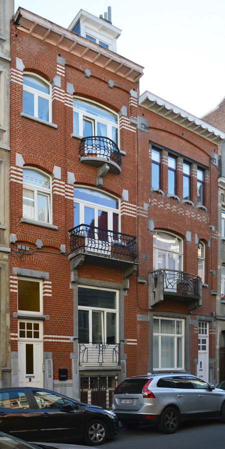 Félix Delhassestraat 11-13, Sint-Gillis (© APEB, foto 2017 )