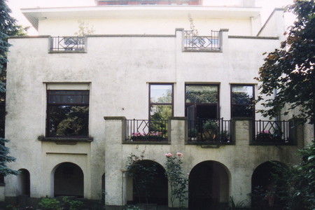 Jean Gérard Eggericxstraat 16, Sint-Lambrechts-Woluwe, achtergevel (© GOB-BSO, foto 2003)