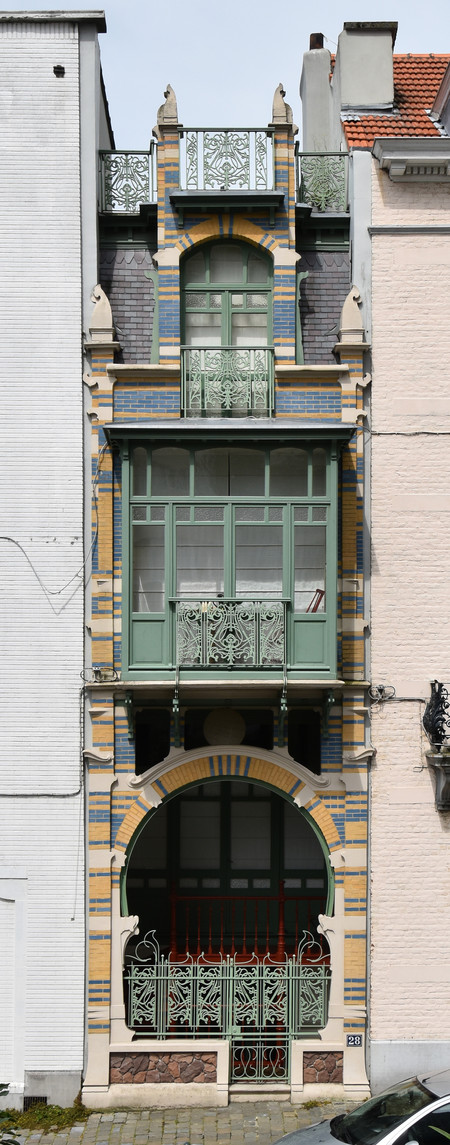 Rue Luther 28, Bruxelles Extension Est (© APEB, photo 2016).