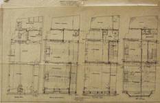 Hôtel Leefson, Rue de l'Ecuyer 47, Bruxelles, plan des niveaux  (© Fondation CIVA Stichting/AAM, Brussels /Paul Hamesse)