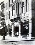 Albert Ameke, Place Fontainas 9-15, Bruxelles, façade (© Fondation CIVA Stichting/AAM, Brussels /Paul Hamesse)