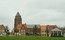 Parochiekerk Sint-Laurentius, Kemmel, vue de l'église depuis du Dries (© T. Verhofstadt, photo 2001)